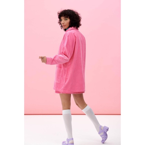 NWT Lucy & Yak Kathy Corduroy Jacket - Pink - Picture 3 of 7